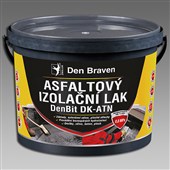 DEN BRAVEN Asfaltový izolační lak DenBit DK - ATN 4,5kg - vědro